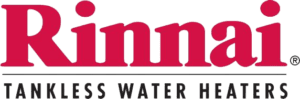 Rinnai Tankless Hot Water Heaters Logo - Installer in Mooresville NC - Lake Norman Plumber on Call