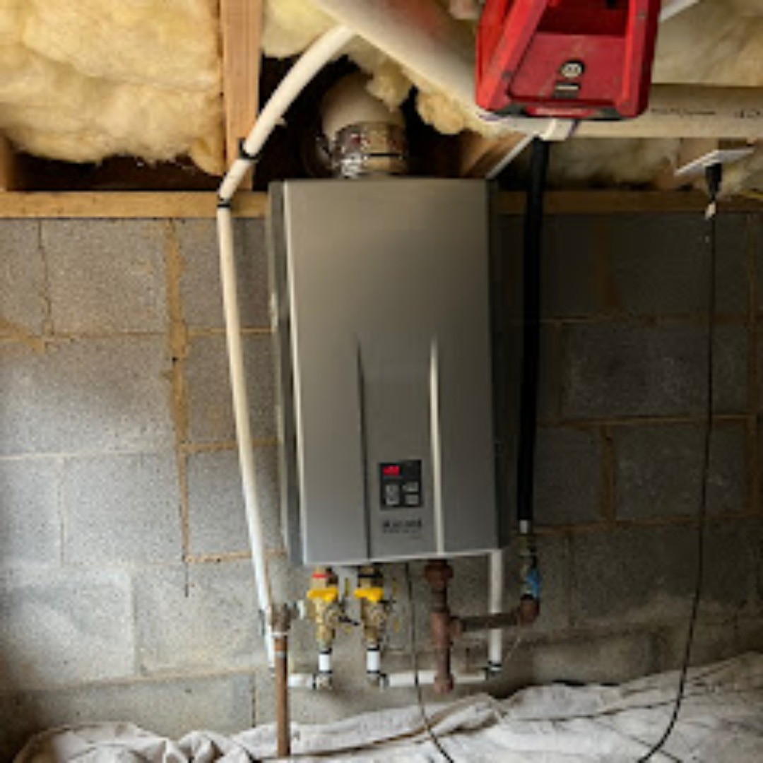 Tankless Water Heater Installation & Repair Service by Lake Norman Plumber on Call of Mooresville, NC